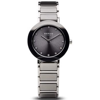 Ceramic Rustfri stål Batteridrevet quartz Dame ur fra Bering, 11429-783